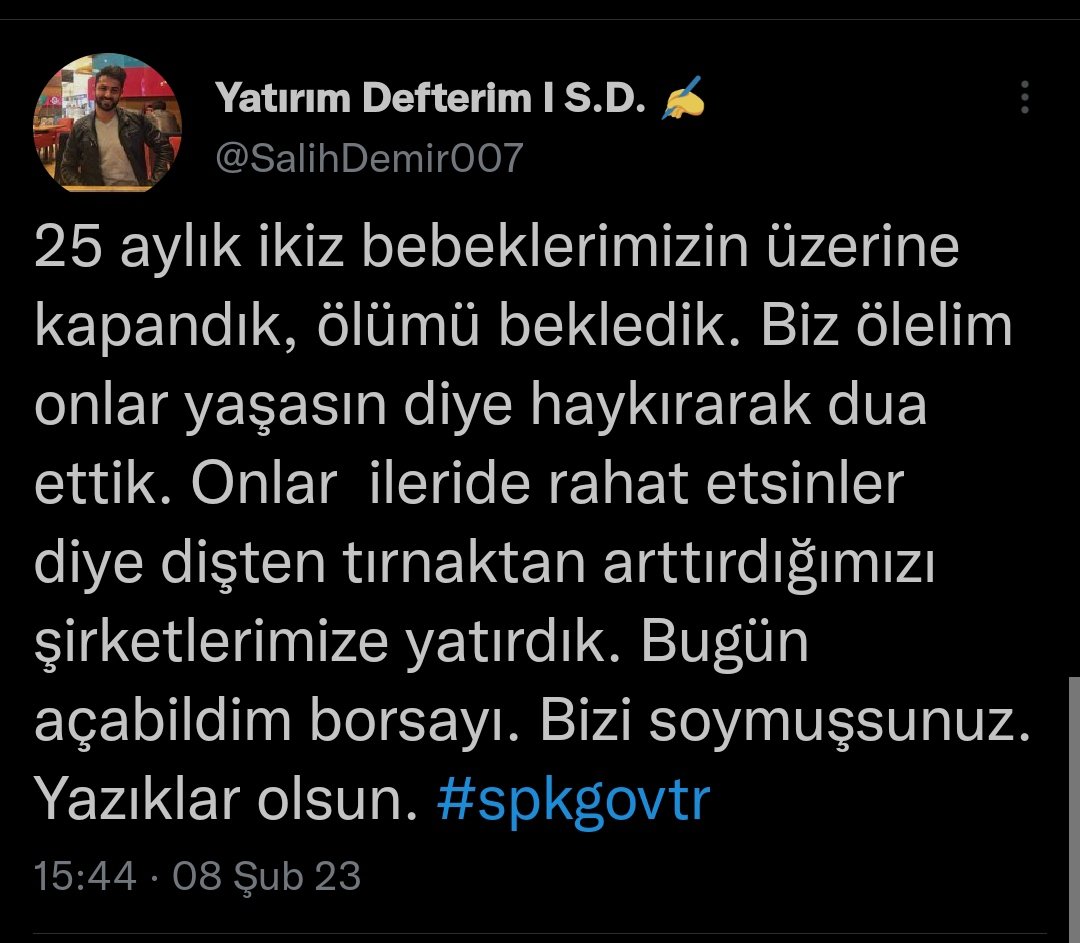 BORSAIZINDE's tweet photo. #Spkgovtr Neden enkaz altındaki insanları soydunuz ? 
#borsa https://t.co/yV3zCCybkR