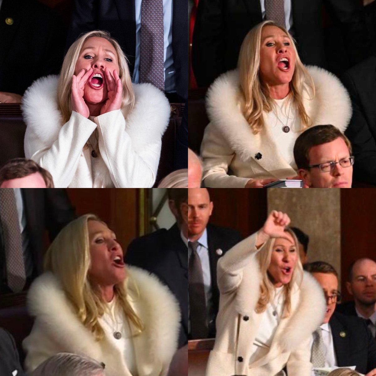 Whenever a woman gets kicked out of a comedy club ‘just for laughing,’ she looks like this.