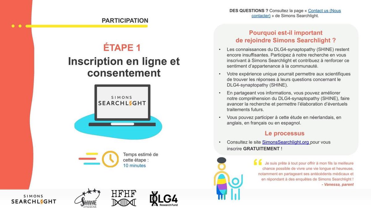 curedlg4's tweet image. #ShineYourSearchlight✨ Not enough is known about DLG4-Synaptopathy. Join our search for answers by signing up for #SimonsSearchlight and help us grow our community in 2023. Go to SimonsSearchlight.org to sign up for FREE! #DLG4