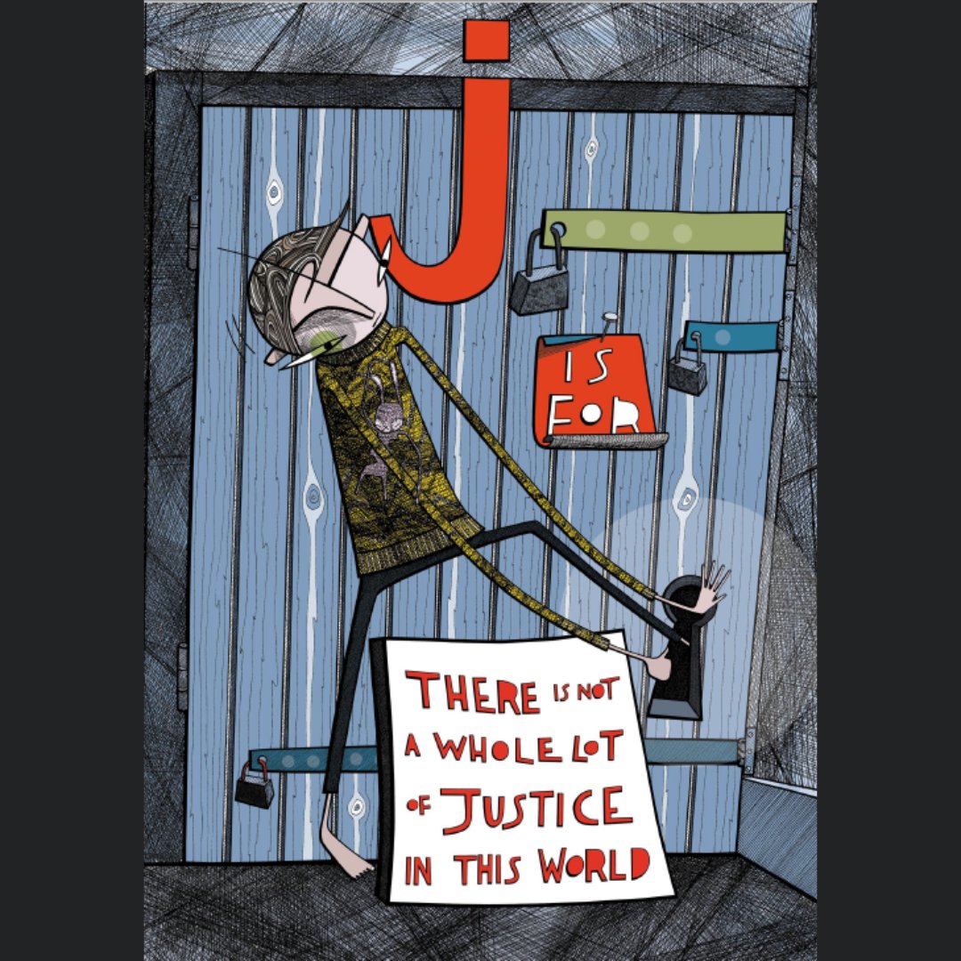 An #ABCofCSA: 
J is for 'There is not a whole lot of justice in this world'

An ABC of CSA is a #SocialJustice project. 'Justice' means not only the justice system; it means the lack of access across all sectors - including the arts.

#ItsNotOk #SupportSurvivors #CSA #11million