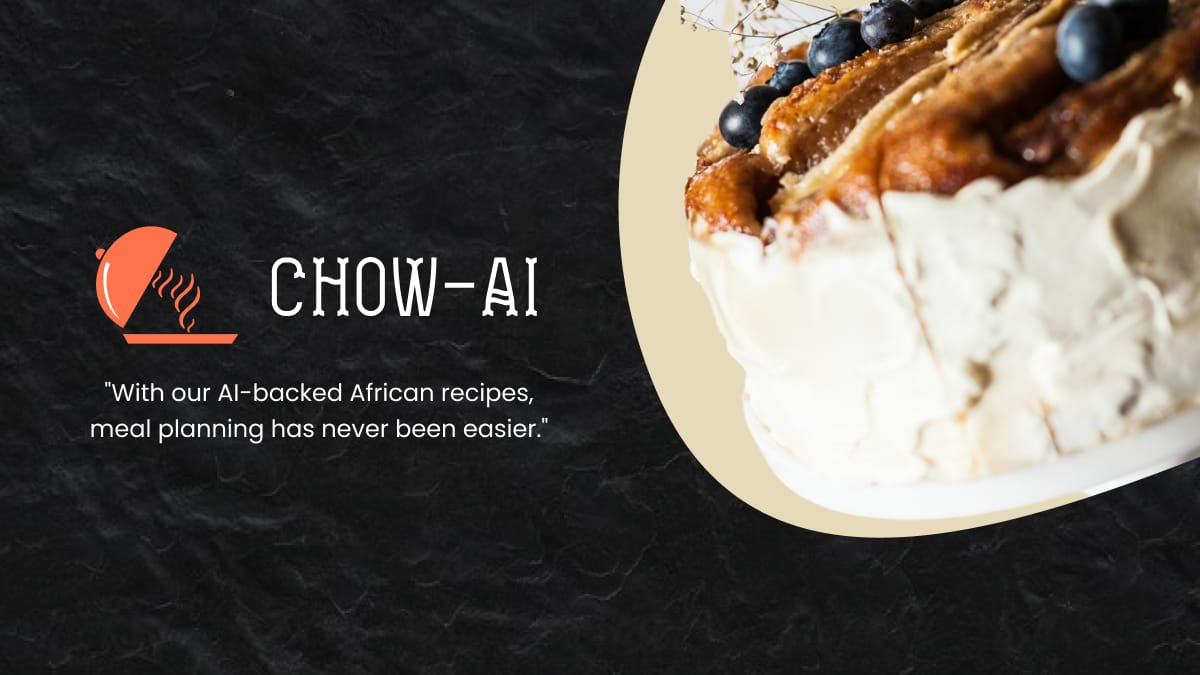 ChowSupport's tweet photo. Plan #African meals using ChowAI 📖

Browse, select and personalise #Africancuisines for breakfast, lunch and dinner 🥗

Cook African with ChowAI 🧑🏾‍🍳

Head to https://t.co/NCTNl4wsa7, and unlock your #free access to #Africanrecipes 
#AI https://t.co/I0k8OMTEQY