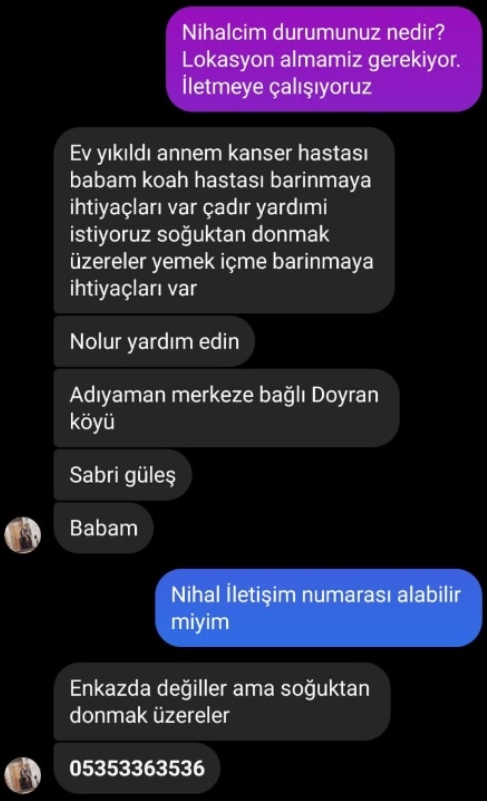 reu220's tweet photo. çok acil yardım lazım, soğuktan ölmek üzereler ve KOAH hastası var acil 
#adiyaman #deprem #yardim #adiyamandeprem #maraş #Gaziantep #afad #kızılay @OguzhanUgur @BabalaTv https://t.co/N1h8WQ925H