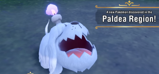 KaedoD's tweet photo. @Hippie_Kofi Yesss, it's Greavard, Scarlet &amp; Violet's new pokemon, he is very cute https://t.co/Lk7qSgREqg