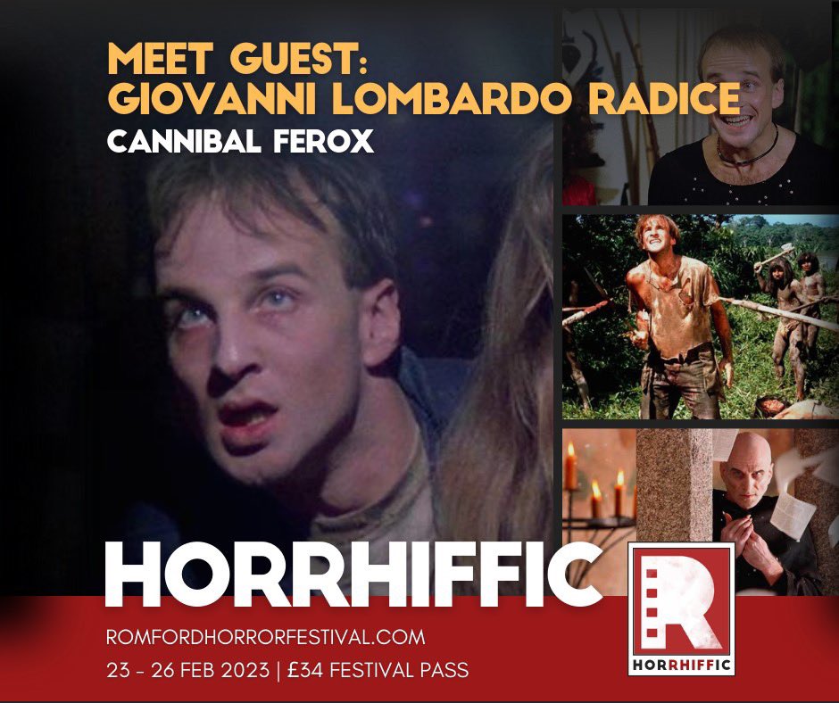 We are thrilled to be joined by Giovanni Lombardo Radice for this years HorRHIFFic #giovannilombardoradice