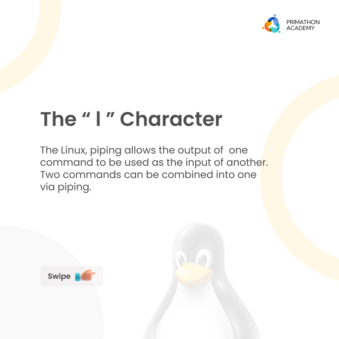 Academy_Prima's tweet image. Enhance Your Command Line Skills with Primathon Academy.
.
.
.
.
#PipingInLinux #LinuxCommands #LinuxTutorial #PrimathonAcademy #LinuxPiping #CommandLine #LinuxTips #UnixPiping #LinuxBasics #LinuxEducation #LinuxLearning