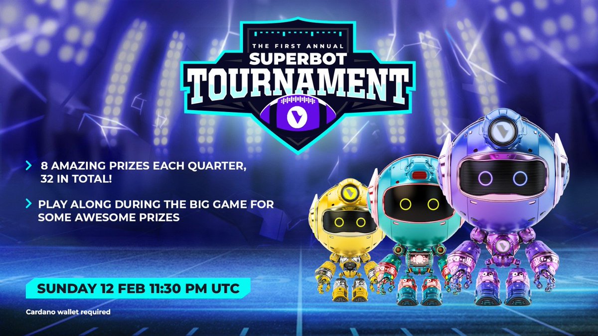 HashGuardians's tweet photo. โผ๏ธTime for some #crypto community funโผ๏ธ
Which team takes the #SuperBowl win this year?
โก๏ธTo enter:
โ
Like | RT | Comment your pick: @Eagles or @Chiefs!
โ
Follow @HashGuardians & @landbots_virtua
Winner takes home a #SuperBot entry on Friday!
#ETH #Sol #ADA #BTC #MATIC #NFT https://t.co/b2mYuoXiKY