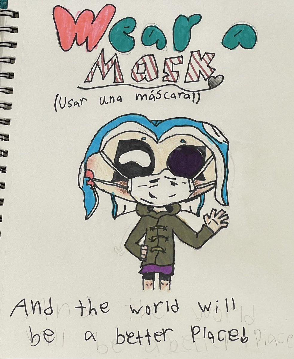 CelestiaSquid's tweet photo. WEAR A MASK๐๐ท๐ท๐ท๐ท๐ท๐ท๐ท๐ท๐๐ผ๐๐๐๐ #WearAMask #MaskUpCongress #IMaskBecause #MasksWork #Splatoon3 #Splatoonfanart #Masked #Octoling https://t.co/f8gxpKdPDO