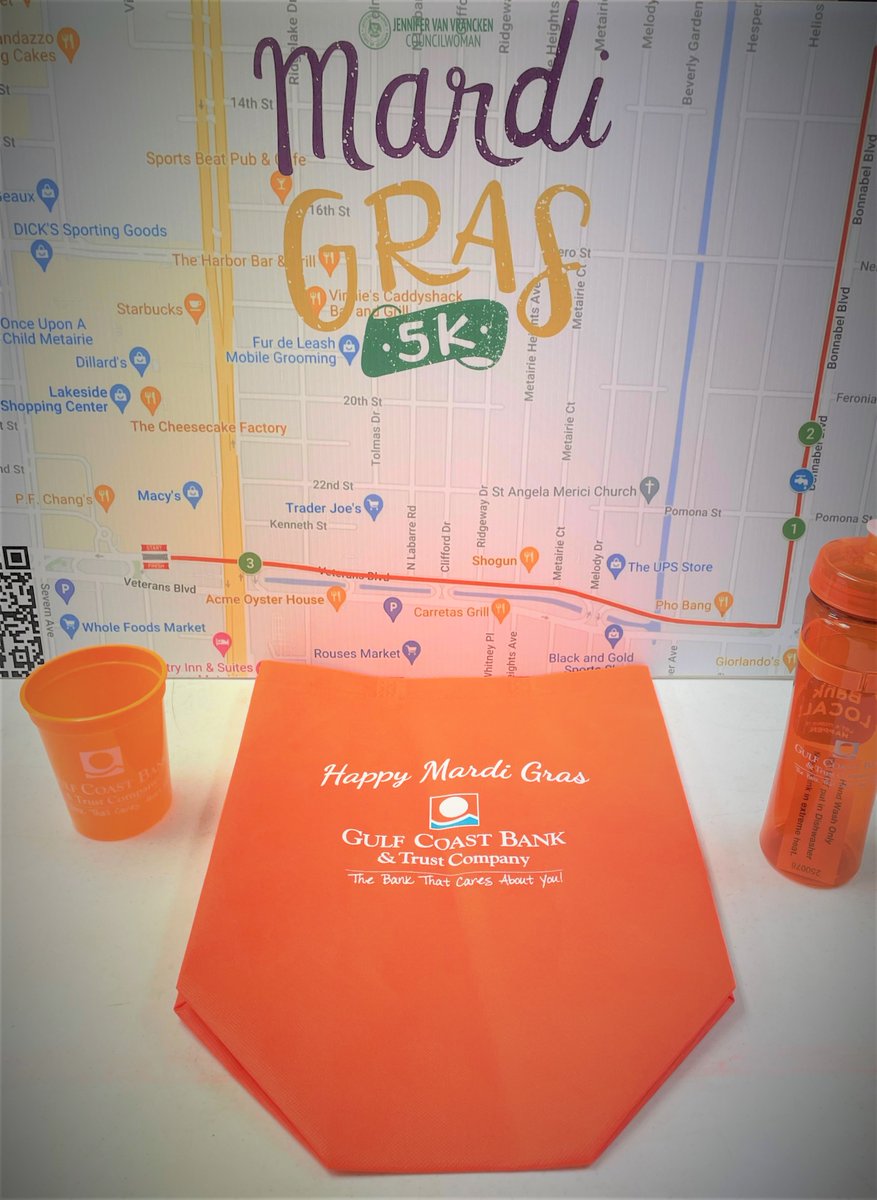 New Orleans Track Club (@runnotc) on Twitter photo All participants of the Mardi Gras 5K and Kids' Half Mile receive free giveaways from <a href="/GulfCoastBank/">Gulf Coast Bank</a> at the finish line! Registration remains OPEN until 30 minutes before race: runsignup.com/mg5k All participants of the Mardi Gras 5K and Kids' Half Mile receive free giveaways from <a href="/GulfCoastBank/">Gulf Coast Bank</a> at the finish line! Registration remains OPEN until 30 minutes before race: runsignup.com/mg5k