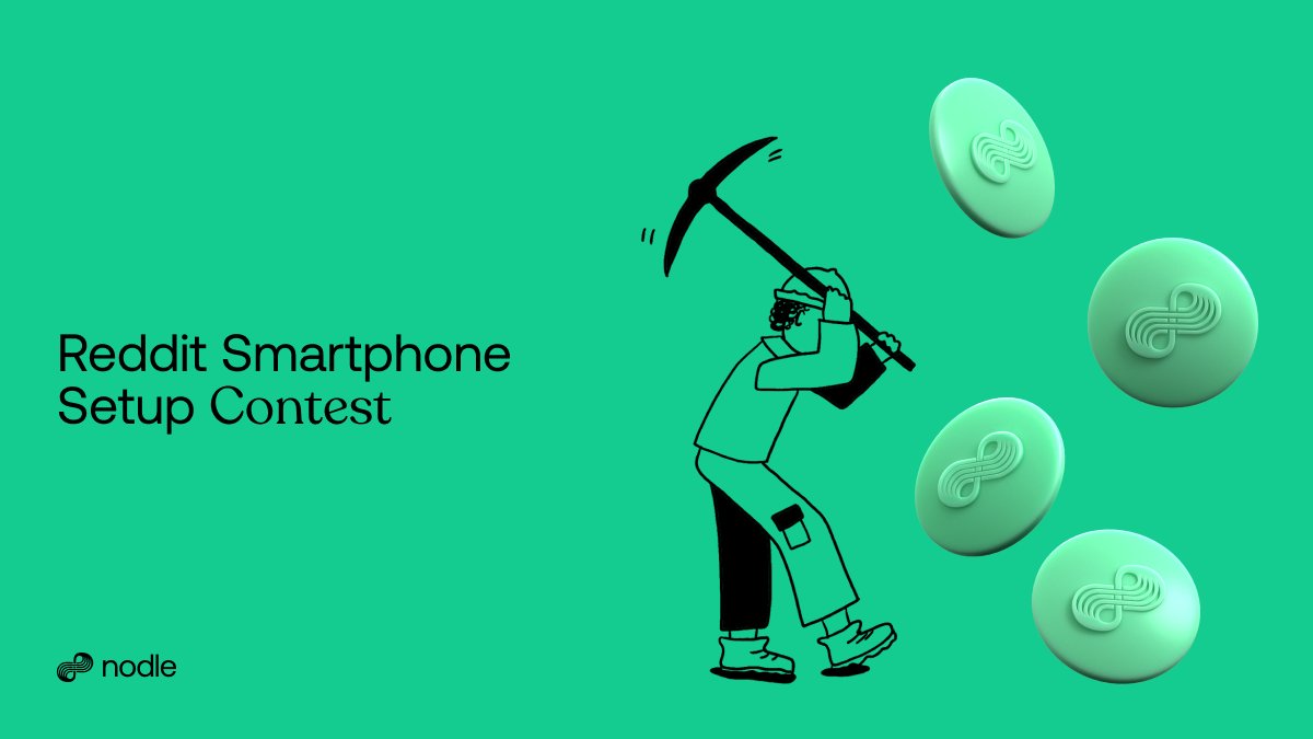 1/
The Reddit Smartphone Setup Contest is a community event organized by Nodle to encourage users to think outside the box while earning NODL using their smartphones with the Nodle Cash app installed.
(Thread)