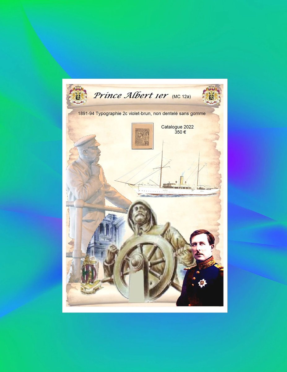 Prince Albert 1st Vintage stamp 1891-1894 not perforated without gum etsy.me/3x5oSMC
#Albert1stofMonaco #PrinceAlbert #opportunity #Oceanographer #Monaco #birthdaygift #stampscollection #Monacostamps #rarestamps #vintagestamp #Frenchartprint #giftforhimandher #Philately