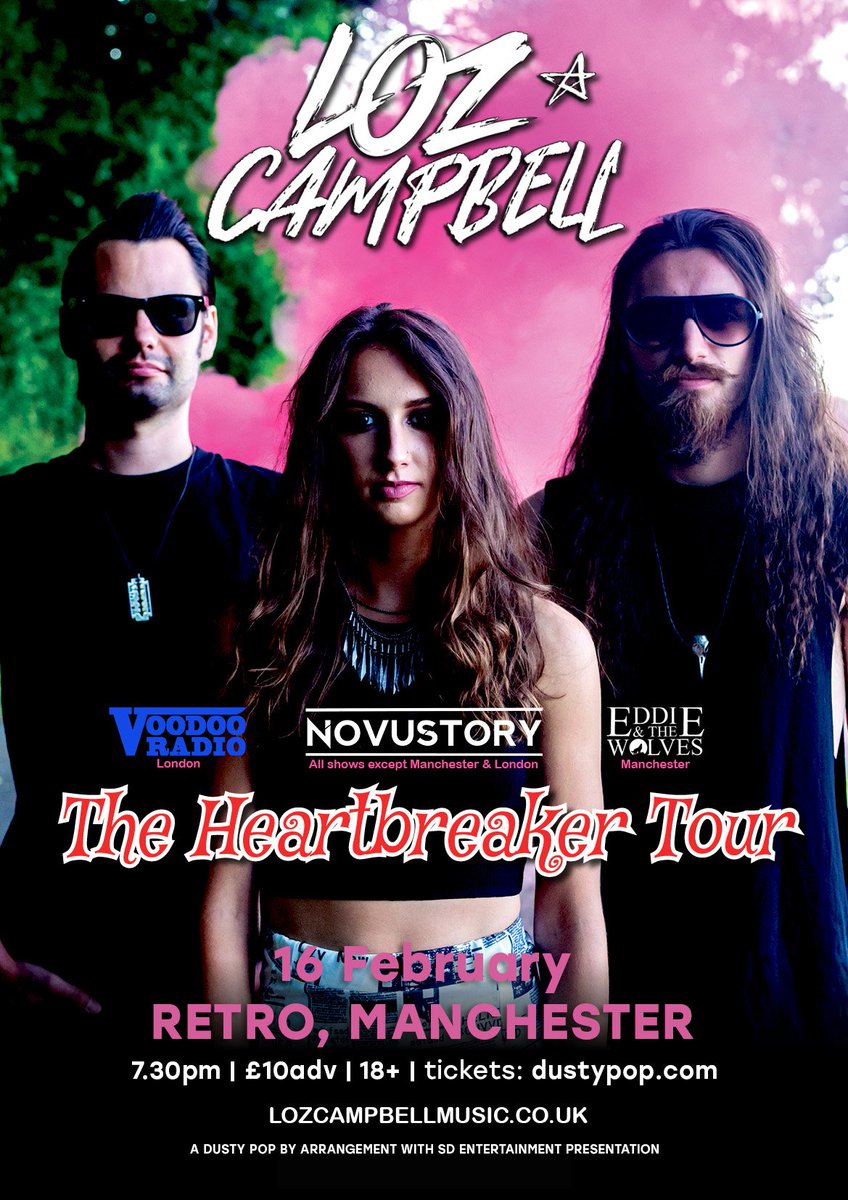 badheritageband's tweet photo. We're supporting Loz Campbell next Thursday! You coming!? https://t.co/aIwL4Tig2c