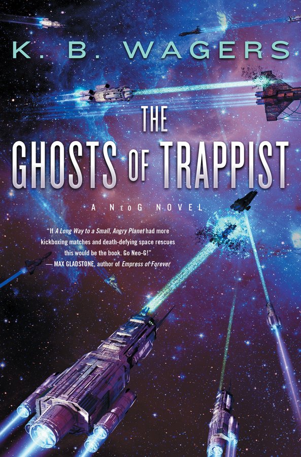 
K.B. Wagers <kb.wagers@gmail.com>
Sun, Nov 20, 2022, 7:25 AM
to me

Cover of Ghosts of Trappist by K.B. Wagers, NeoG ships battle it out with pirate ships against a purplish space background. 