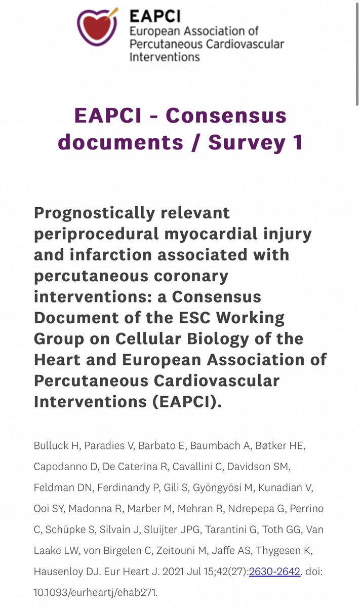 KardiologieHH's tweet photo. 🚨Please fill in the latest #EAPCI survey on:
➡️Type 4a myocardial infarction

🔗: https://t.co/mDyp6qepSs

‼️It takes just 2 minutes to fill in‼️

#PCI #radialfirst #FightCAD @mirvatalasnag #EAPCI @SCAI @AHAScience @TCTMD https://t.co/QfODGqmZQ7