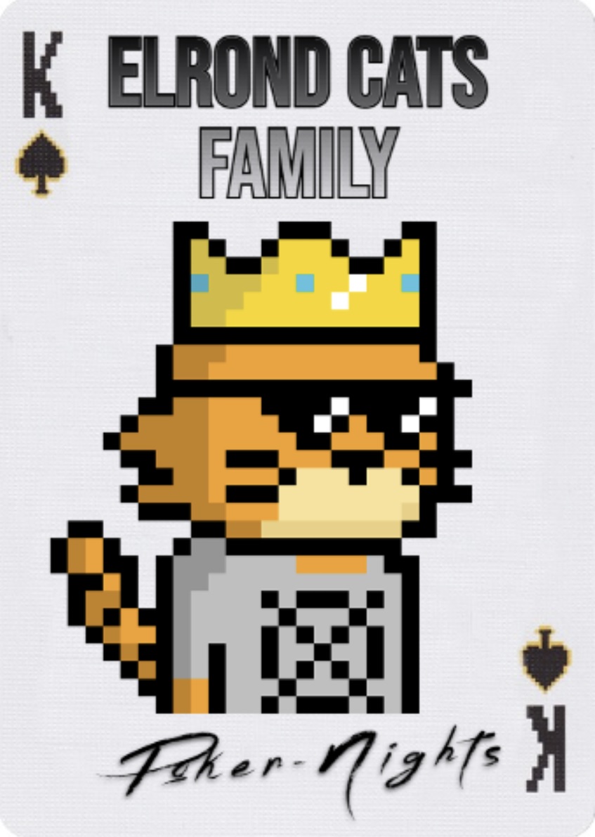 Something is coming Cats 😻

Elrond Cats Family Poker Nights ♠️

Stay tuned for more info, some nice prizes 🎁 to be won for the best playing kitties! 

See you at the tables soon, until then, stay classy and sassy - Miaaw 😸
