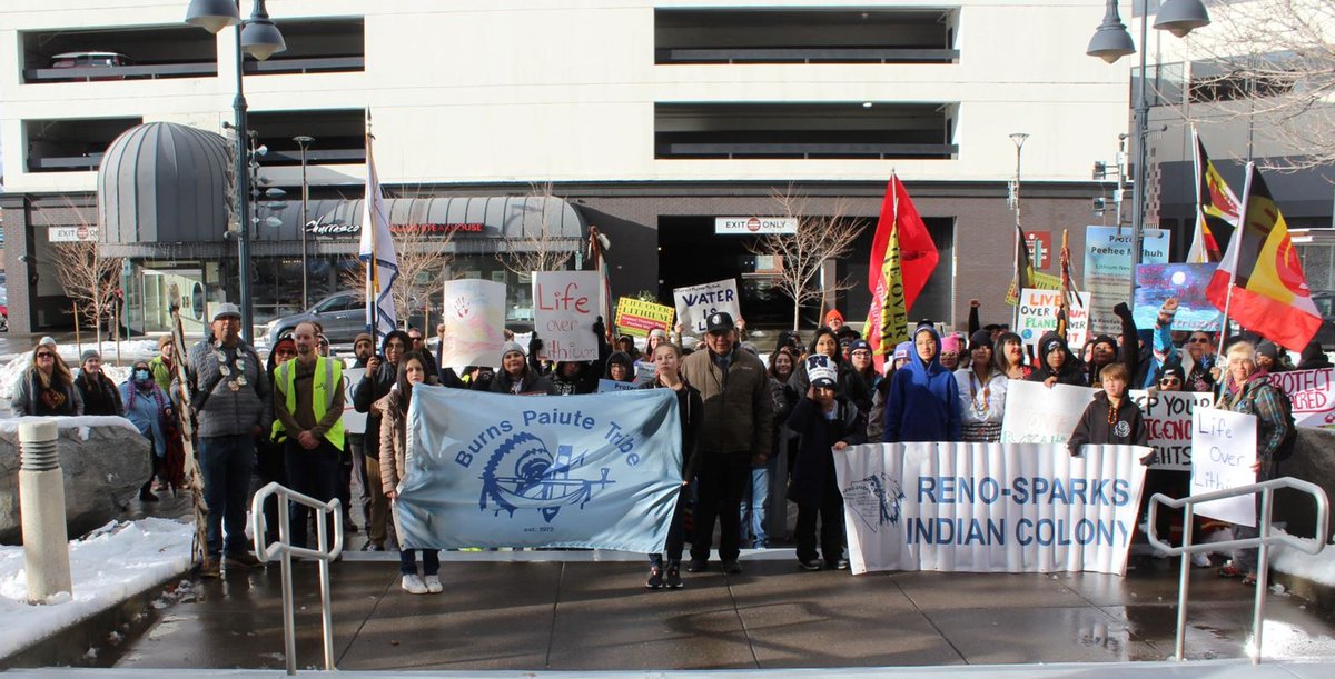 ICTPressPool's tweet image. Reno-Sparks Indian Colony statement on yesterday’s Thacker Pass court decision. Judge Miranda Du ruled against the Reno-Sparks Indian Colony and all the other plaintiffs except on one, limited argument.  ictnews.org/the-press-pool… via @IndianCountry #ICTPressPool