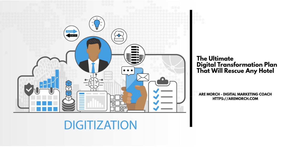 The Ultimate Digital Transformation Plan That Will Rescue Any Hotel ecs.page.link/C2h9w #digitalmarketingcoach #digitaltransformation #digitalplan #hotelmarketing #hotelnews