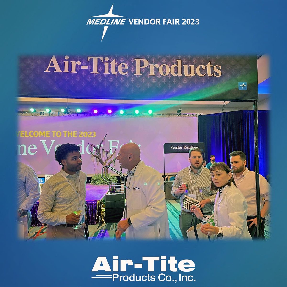 AirTiteProducts's tweet photo. Had a wonderful time at the 2023 @Medline Vendor Fair in Florida! Be sure to seek out our products through our many great distribution partners! 💉
#Medline #AirTite #MedicalSupplies #Hypodermic #Syringes #medicaldistributors #curacator #salesrep #salesrepresentative #medsales https://t.co/2INw0CutwM