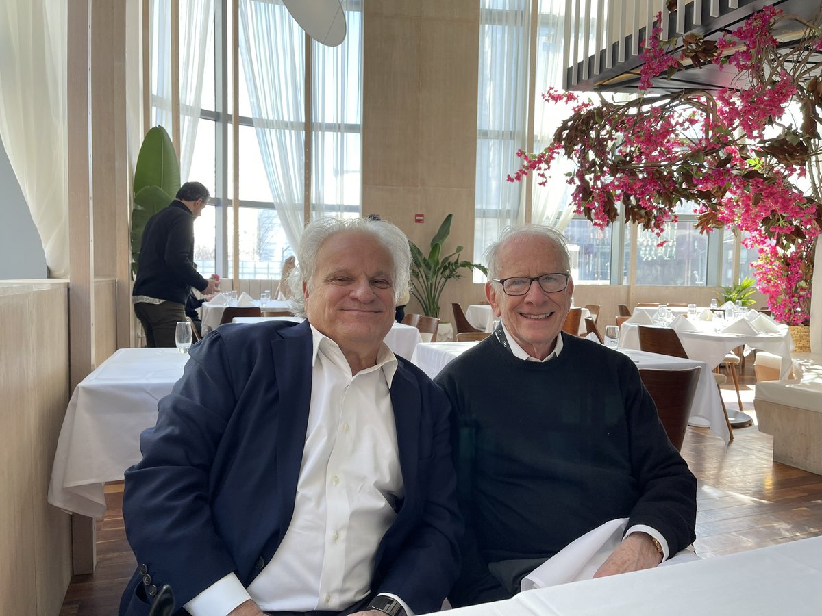 BillGertz_AIFS's tweet photo. Great to have lunch with @IIEGoodman who is always inspiring. Happy for @AIFS_Intl to financially support earthquake impacted students from Turkey and  Syria. Please help if you can. https://t.co/zhmWDMRHGW