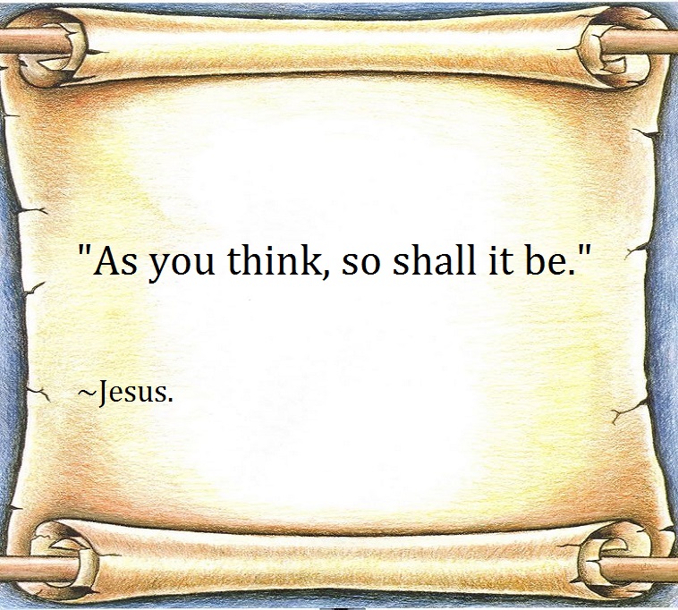 Jesus' message to humanity concerning one of the primary laws of reality - thought creates reality. 
#FamilyofLight
#Reality