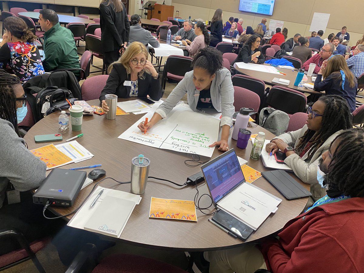 Mrs_BoydTeaches's tweet photo. Assistant Principals and Deans are collaborating on how to support Department and Level Leads’ development at the campus level! #AISDLEADS @ASPIREAISD #LeadershipMatters https://t.co/BMmcyN7ZFH