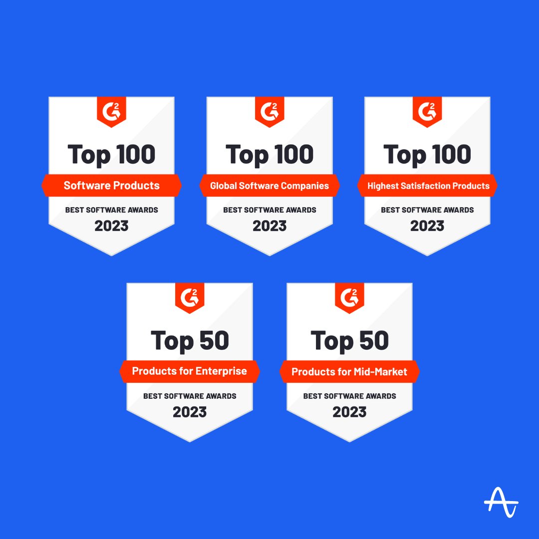 Amplitude_HQ's tweet image. 🥇🥇🥇🥇🥇

Thanks to the continued support of our customers, we’ve been named a @G2dotcom #BestSoftware2023 Awards winner! bit.ly/3S2PqGo