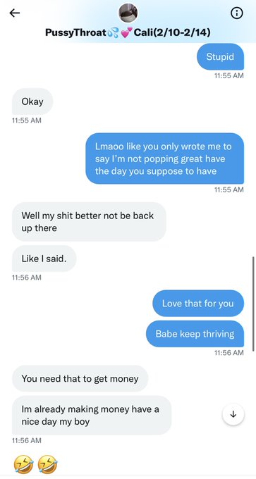 People are crazy, just say hello 🤣🤣🤣 https://t.co/8MAeJMLPK1<a href="/tag/deepthroat"class="tags"><span>#deepthroat</span></a><a href="/tag/throatgoat"class="tags"><span>#throatgoat</span></a><a href="/tag/nycthroat"class="tags"><span>#nycthroat</span></a>