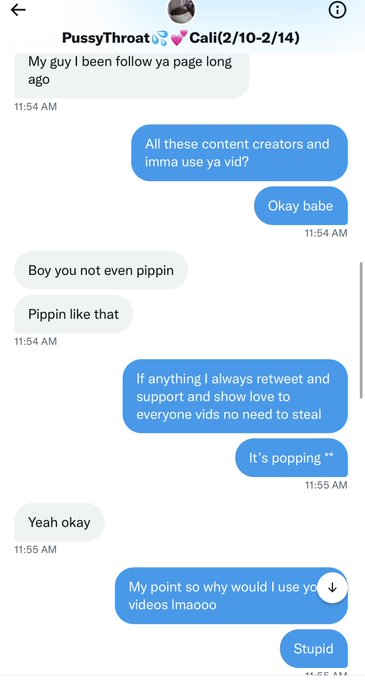 People are crazy, just say hello 🤣🤣🤣 https://t.co/8MAeJMLPK1<a href="/tag/deepthroat"class="tags"><span>#deepthroat</span></a><a href="/tag/throatgoat"class="tags"><span>#throatgoat</span></a><a href="/tag/nycthroat"class="tags"><span>#nycthroat</span></a>