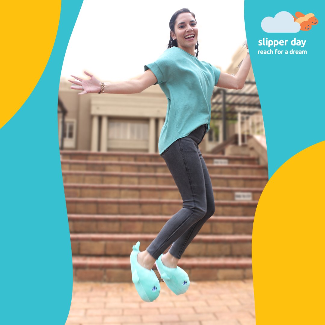 Reach For A Dream on Twitter "Derek "The Slipper Man" fan holds the