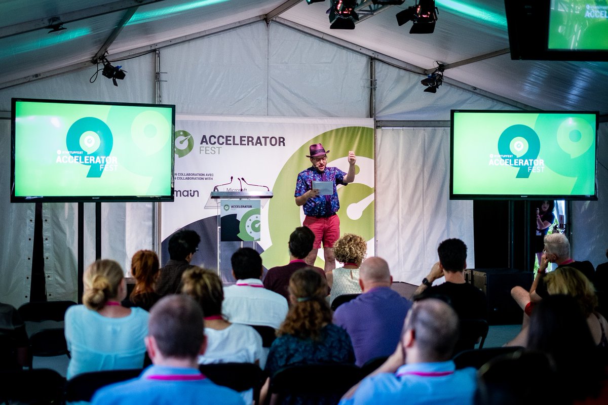 startupfest's tweet photo. #AcceleratorFest est de retour pour sa 10e édition en juillet au #Startupfest en partenariat avec @mainquebec, conçu pour les équipes derrière les principaux programmes d'#accélérateurs dans le monde. Rejoignez-nous à #Montréal : https://t.co/trjACfn5xF https://t.co/xvnyGbb97j