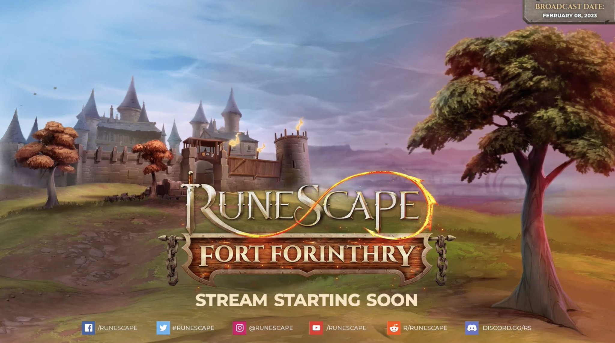 RuneScape on X: 🔴 And we're LIVE for our very first look at Fort  Forinthry: New Foundations!!! Get excited. 🏰    / X