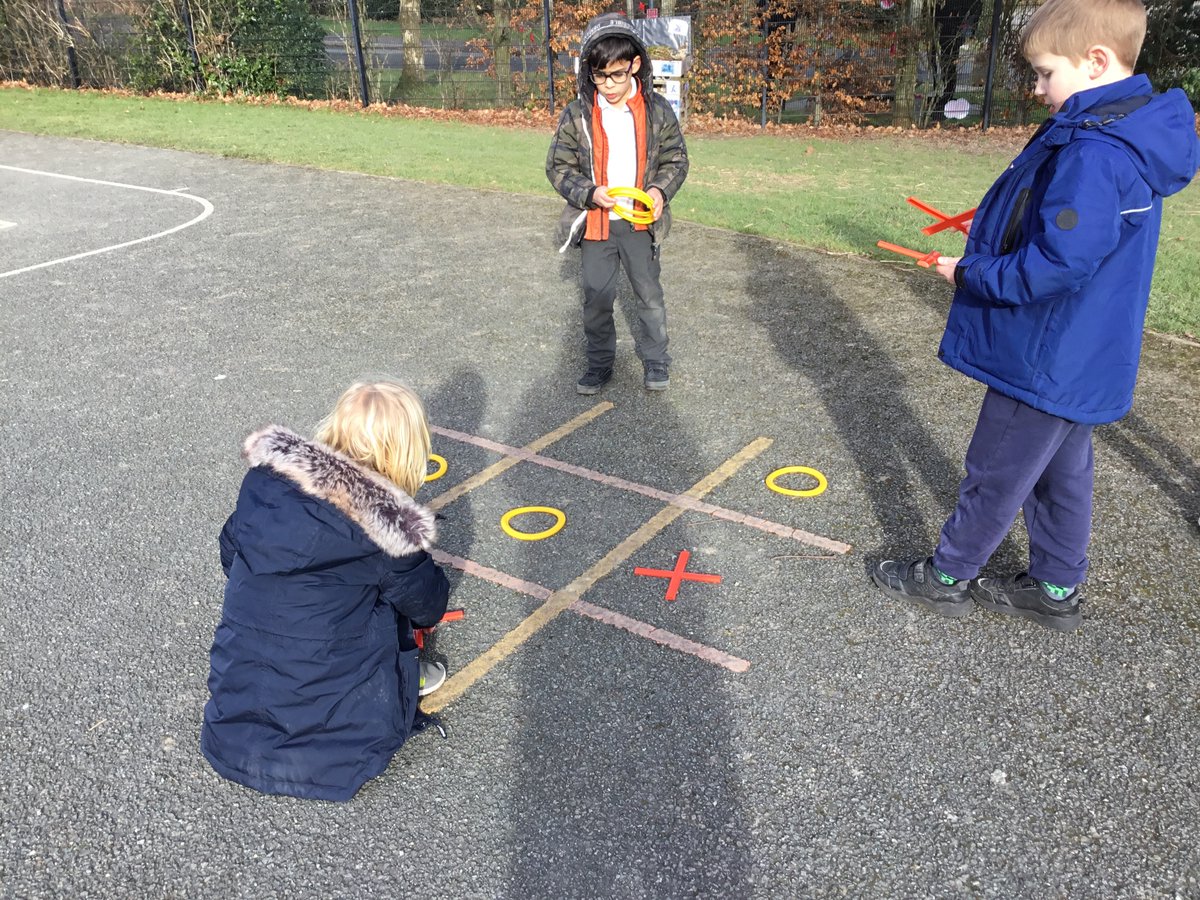 Early Years enjoyed playing some board games outside this afternoon for Well-being Wednesday