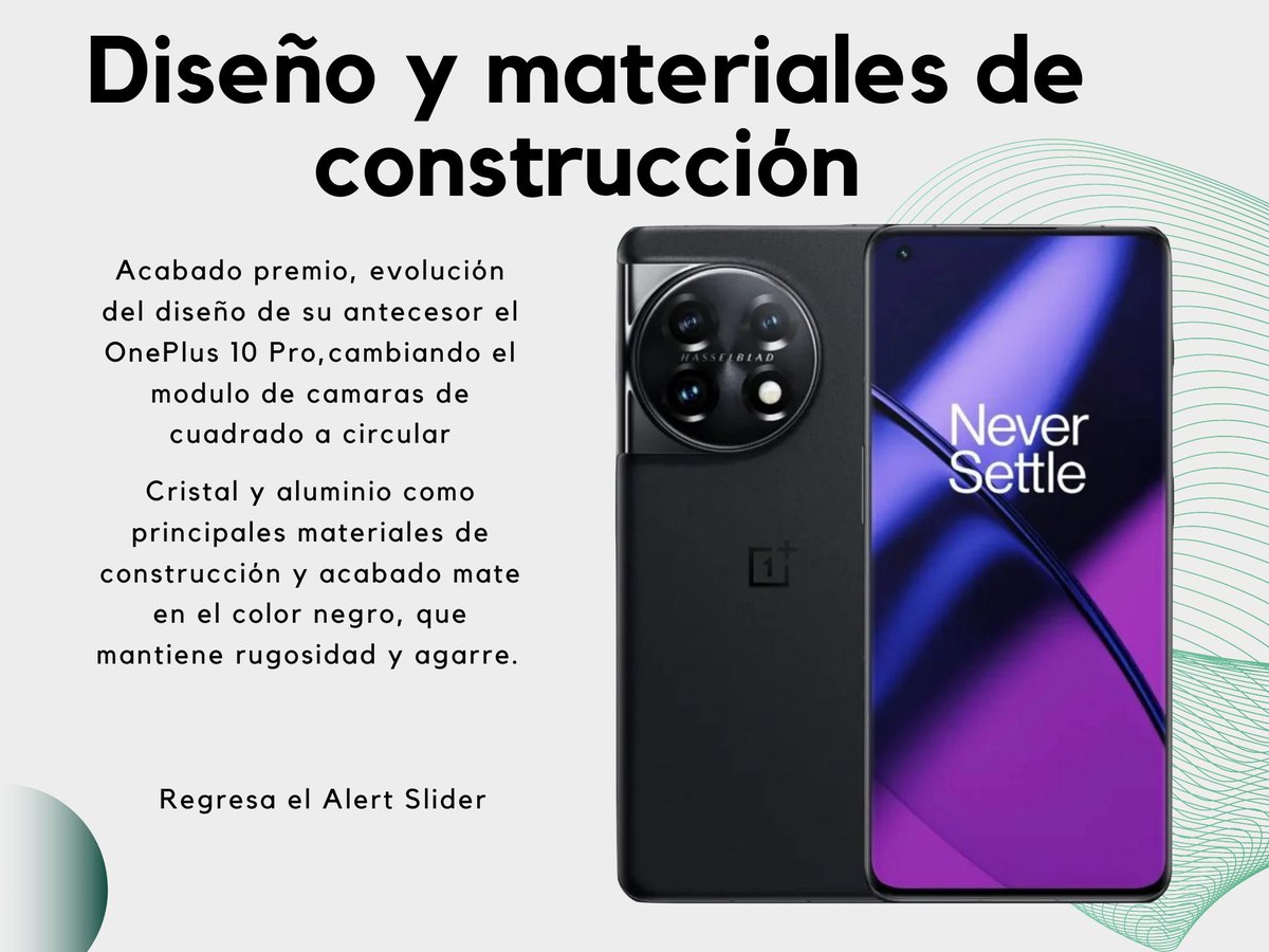 miphonemx's tweet photo. Y aqui las principales características de nuestro equipo favorito del momento, #OnePlus11 
Lo compras aquí: https://t.co/Y7caDKguxO https://t.co/a6AaOkqyQu