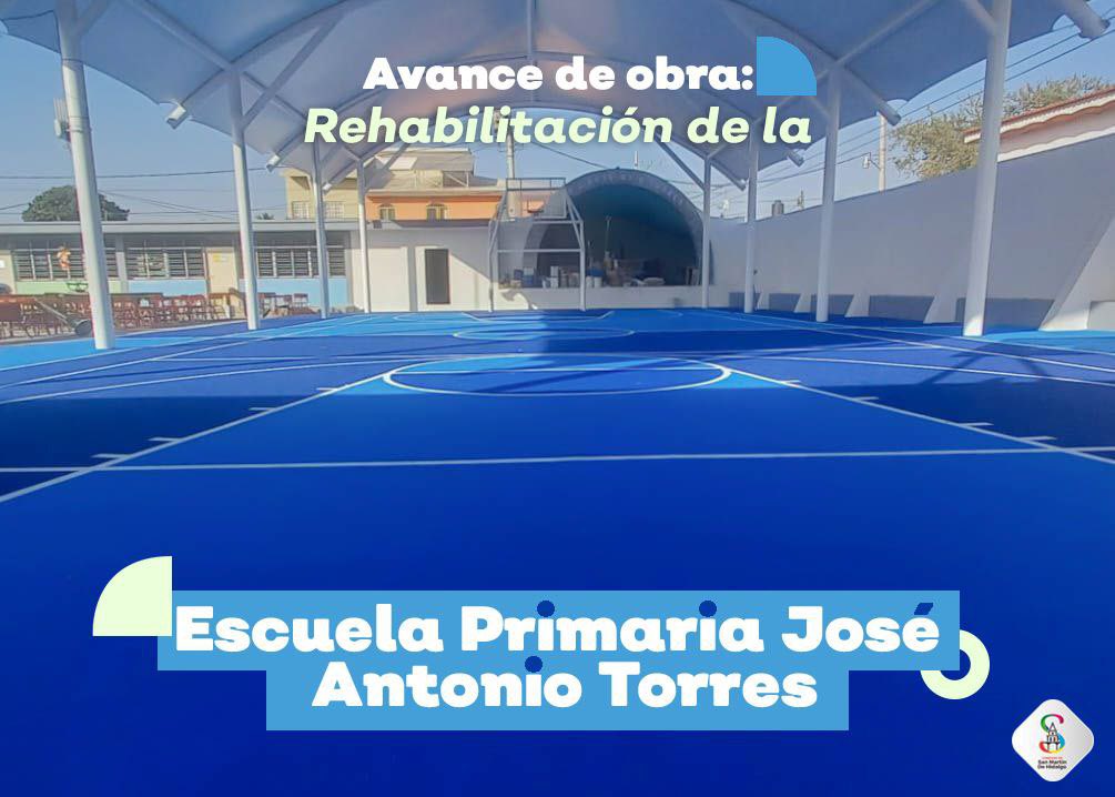 Moisesrocam's tweet photo. 🏫En San Martín de Hidalgo estamos invirtiendo en la educación de nuestras niñas y niños con la renovación de la infraestructura de escuelas para que cuenten con instalaciones dignas y puedan seguir con sus estudios. 
La rehabilitación de la Escuela Primaria José Antonio Torres https://t.co/3EEkckP0fl