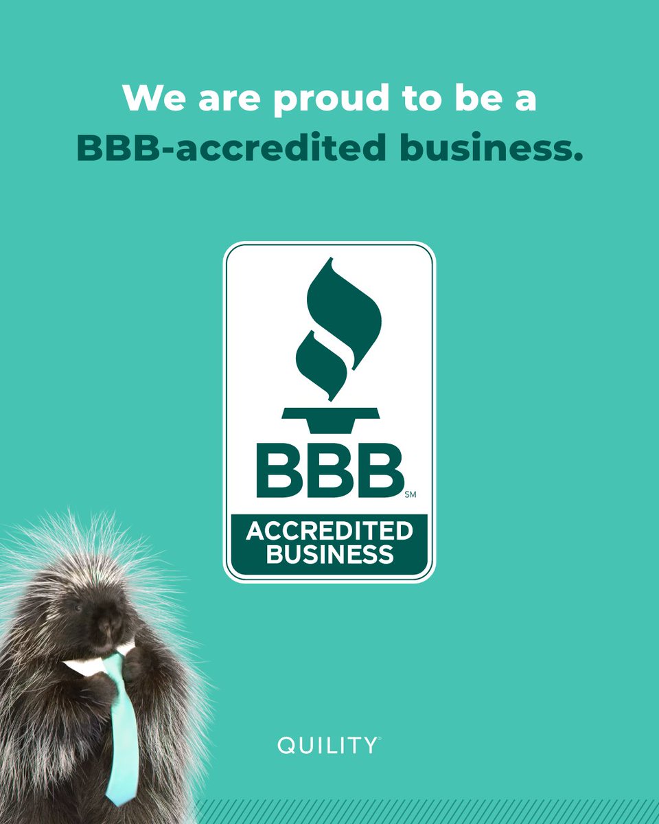 We're proud to announce that Quility Insurance is a <a href="/bbb_us/">BBB</a> accredited business!