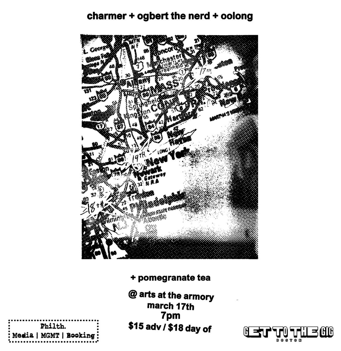 pommtea's tweet photo. POM TEA WITH CHARMER/OGBERT/OOLONG - MARCH 17 - SOMERVILLE MA - TIX AVAILABLE NOW - LINK IN BIO AND DOWN BELOW GRAB THEM BEFORE THEYRE GONE!!!!!!!!!!!!!!!!!!!!!!!!!!! https://t.co/TtLyP354n9