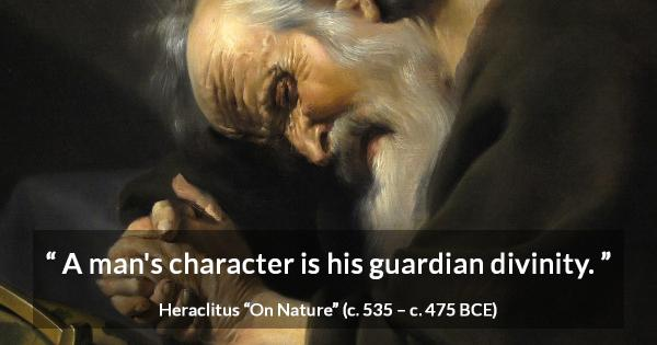 What is Heraclitus philosophy?
The central idea of Heraclitus' philosophy is the unity of opposites. One of his most notable applications of this idea was to the concept of impermanence; he saw the world as constantly in flux, changing as it remained the same, which he expressed in the saying, "No man ever steps in the same river twice."

Heraclitus - Wikipedia