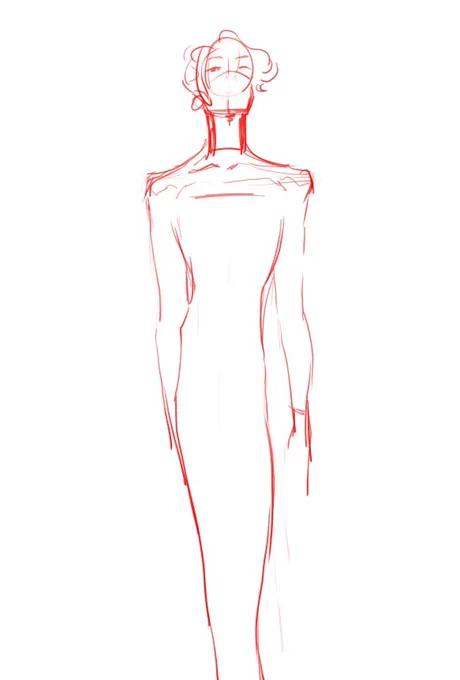 How it started (I love the silhouette so freaking much)  