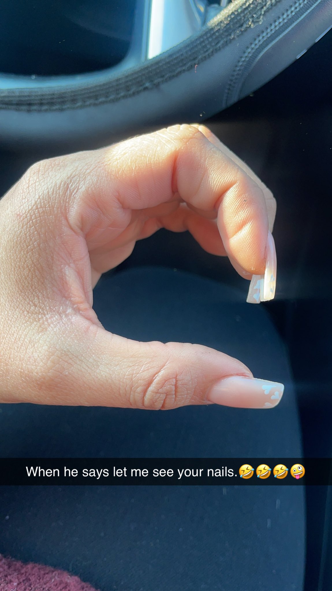 Yesenia🌻 on Twitter "Goodmorning. Got my nails done I feel so girly