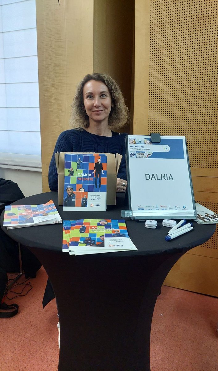 A la rencontre de demandeurs d'#emploi  ! Participation de <a href="/dalkia/">Dalkia</a> au jobdating Industrie à la <a href="/CCI_AMP/">CCIAixMarseilleProvence</a>,  avec @poleemploi_13 et les entreprises s'engagent @LaCL2E.