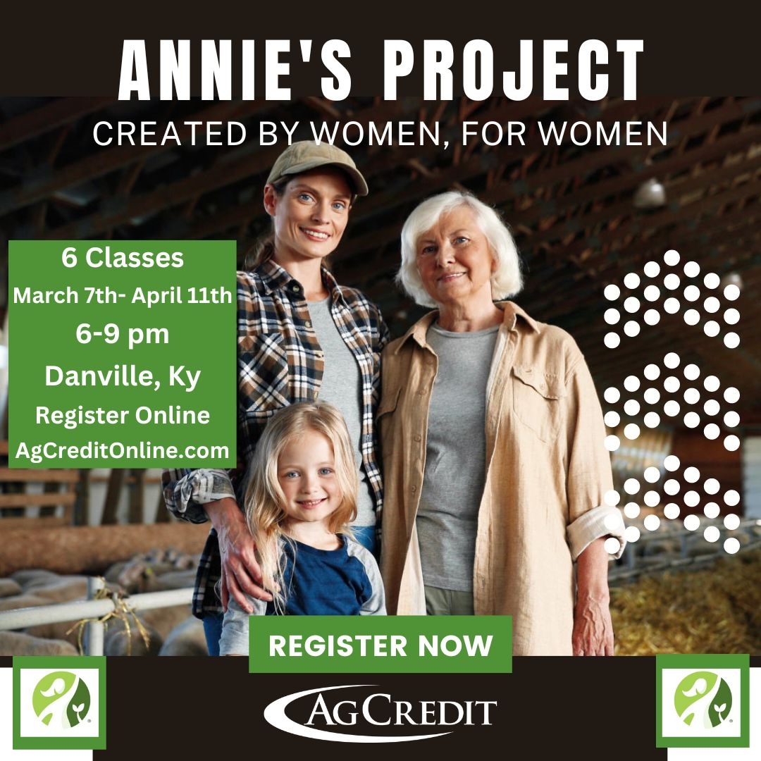 Seats are filling quickly, don't miss out! Register for Annie's Project Here👉agcreditonline.com/about/annies-p… #AnniesProject #FemaleFarmers #WomenInAg