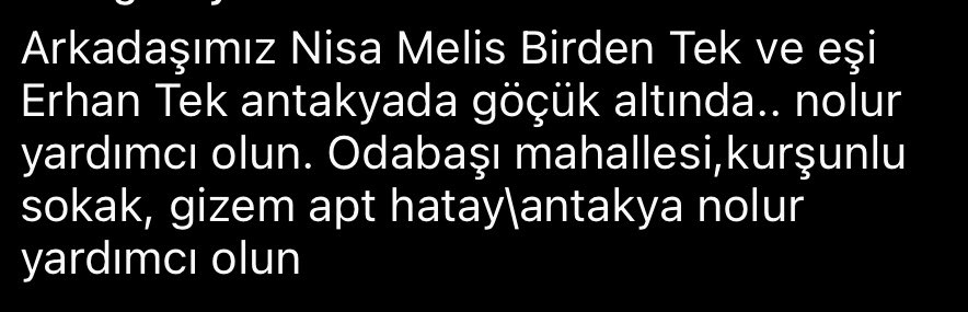 DilanCizmeci's tweet photo. Nolur yardımcı olun!! Noluuuur yaaa! Nolur! 
@haluklevent @ProfDemirtas @OguzhanUgur @BabalaTv @ahbap @PincTivi https://t.co/l6m8B6Vu3S