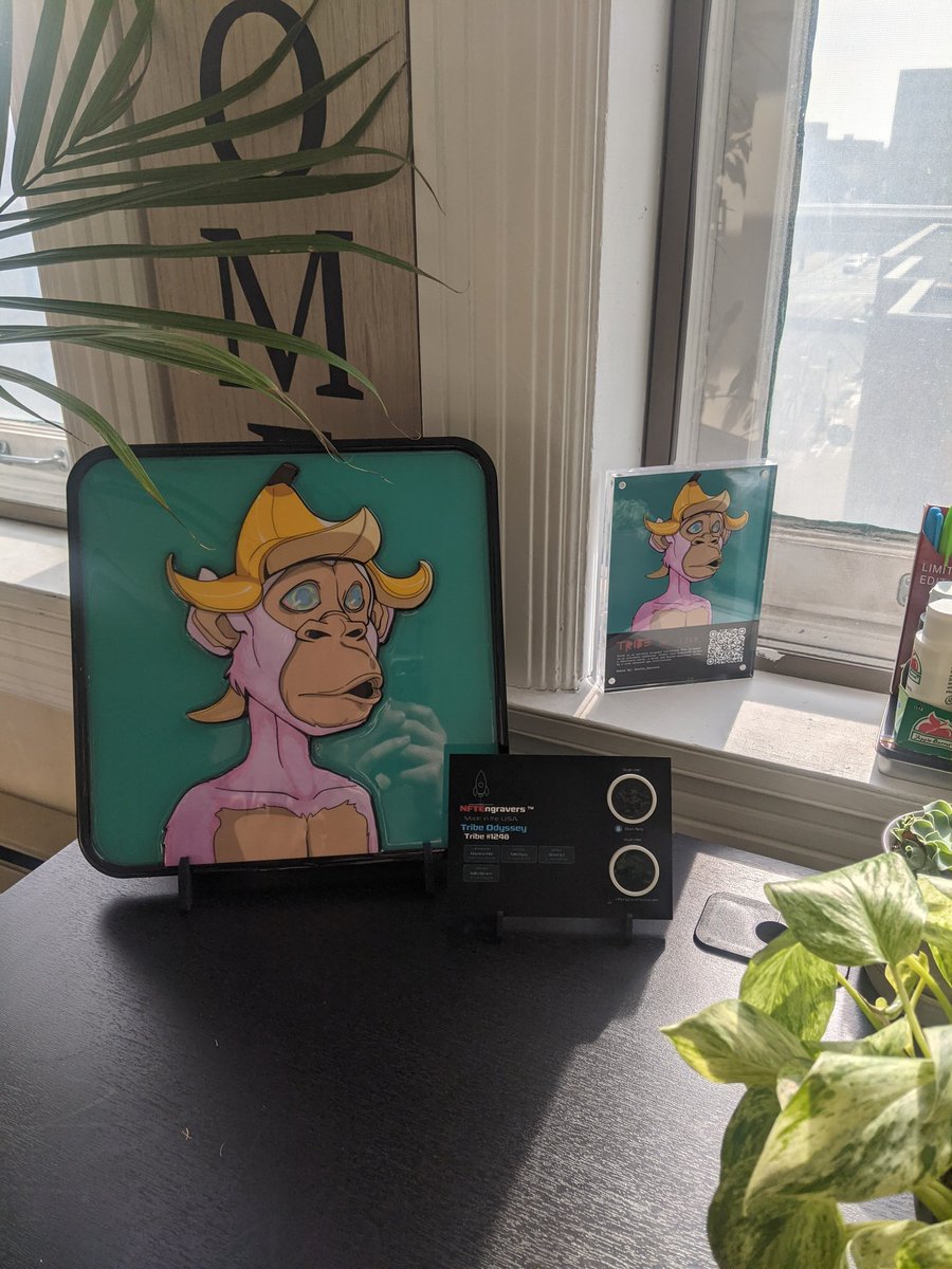 <a href="/DegenSoul/">Soul🕊️</a> Gotta represent 🍌

It was actually included with the <a href="/MyPhysicalNFT/">My Physical NFT</a>!