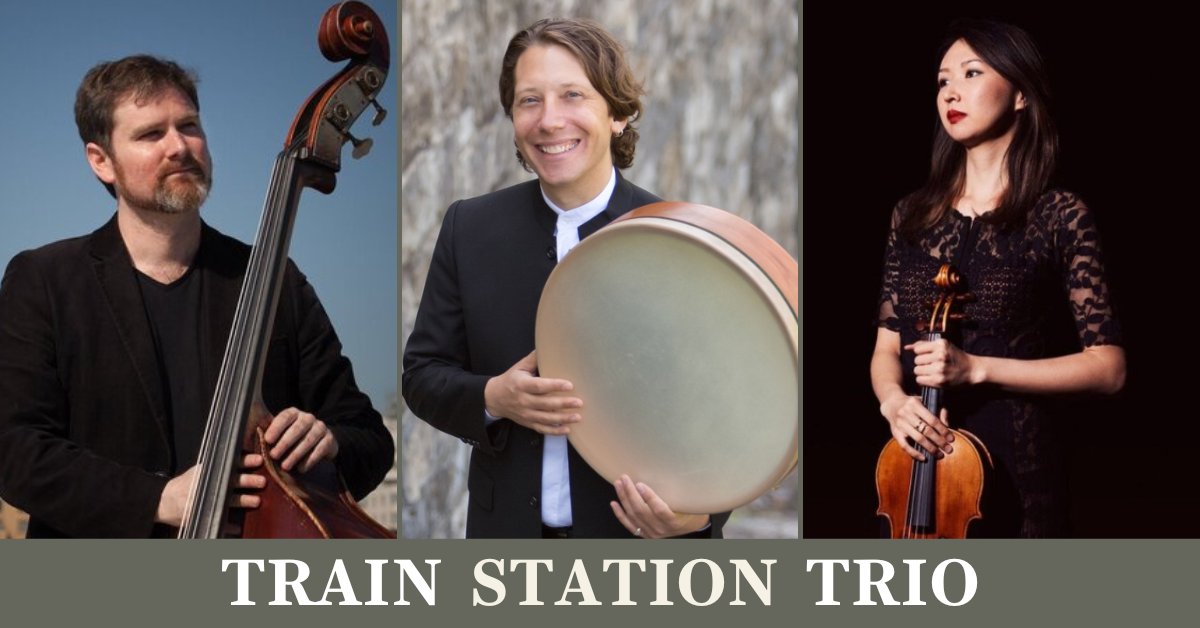 If you're in the Sacramento area this Saturday, come out to the California State Railroad Museum and be part of the debut of Silkroad's Train Station Trios, featuring artists Edward Pérez, Shane Shanahan, and Mario Gotoh!
Learn more at: bit.ly/3RJhaBu