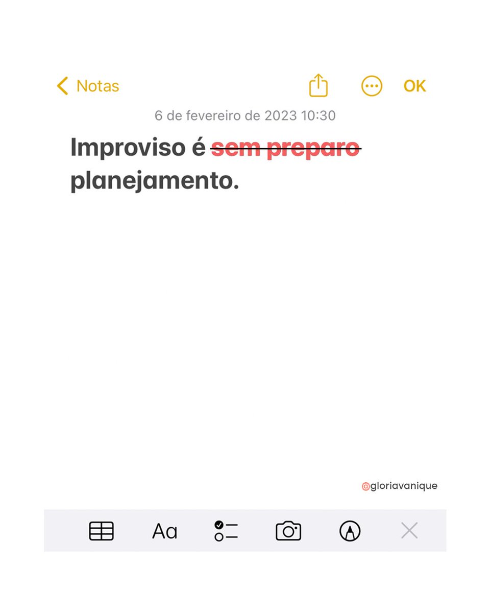 gloria_vanique's tweet photo. Por trás do improviso deve haver preparo, planejamento e domínio para poder lidar com determinada situação!

Assim é o Improviso Consciente: com segurança é possível reagir a diferentes tipos de problemas.

#gloriavanique #improvisoconsciente https://t.co/vWeRgtyyvi