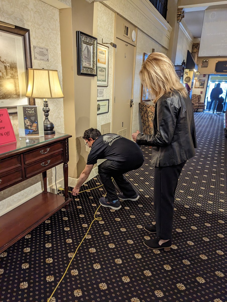 KOleksza's tweet photo. First day at Hotel Bethlehem!  Bonus- Jose, a former FHS student is a mentor for our current students.  Win/Win!  BASD Proud! @BASDSUPT @basdjacksilva @BASDincludesMe @brensolitario @BASDClaireHogan https://t.co/mAD32Yzzuq