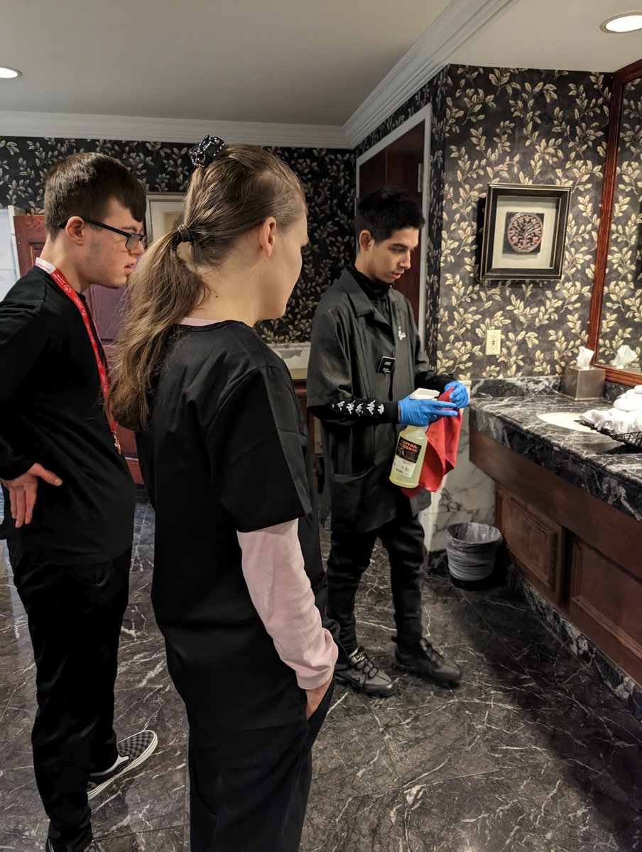 First day at Hotel Bethlehem!  Bonus- Jose, a former FHS student is a mentor for our current students.  Win/Win!  BASD Proud! <a href="/BASDSUPT/">Joseph Roy (Parody)</a> <a href="/basdjacksilva/">Jack Silva</a> <a href="/BASDincludesMe/">BASDincludesMe!</a> <a href="/brensolitario/">Brenda A. Solitario</a> <a href="/BASDClaireHogan/">Claire Hogan</a>