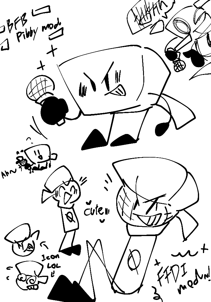 LOVE~💕💕
#bfb
#ffdi
#battlefordreamisland 
#pibby