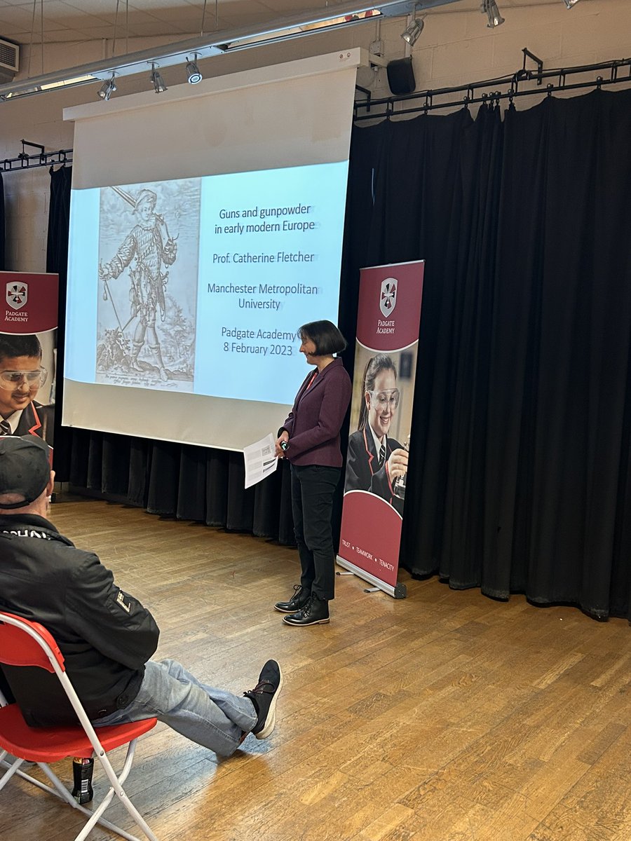 PadgateLectures's tweet image. It was fantastic to welcome Professor @cath_fletcher into school today to work with our history students this afternoon before giving a fascinating talk to students, staff & members of our local community @padgateacademy