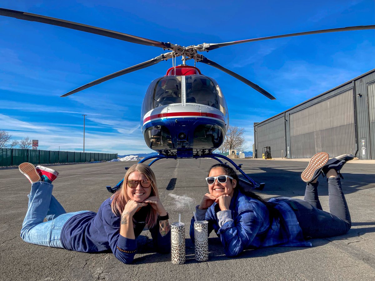 AirMethodsCorp's tweet photo. Some traditions never get old, like delivering #HEMS aircraft that provide lifesaving critical care. #womeninaviation #womeninleadership #aviation #rotorcraft #completions #airmethods #unitedrotorcraft #aircraftmaintenance #aircraftdeliveries #mechanics https://t.co/EdpmcnAOpG