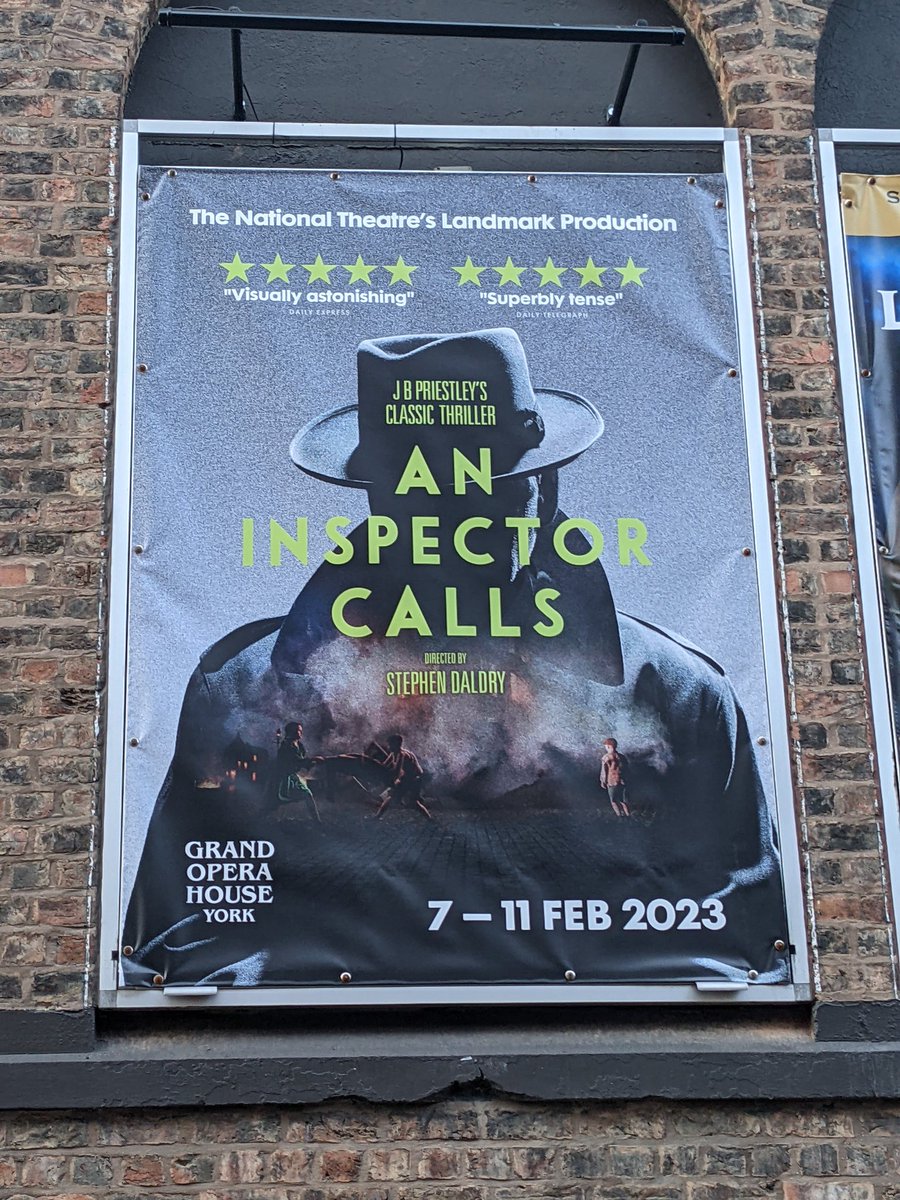 Today our KS4 and KS3 students visited the Grand Opera House York to watch 'An Inspector Calls' in preparation for their English Literature GCSE. Students loved the experience of a live theatre performance and have had a wonderful time! #character #currency #community #culture